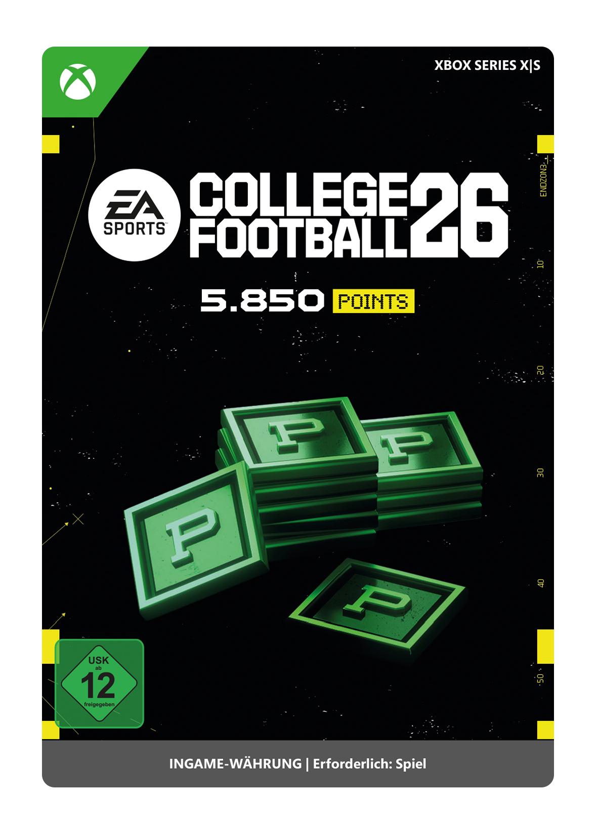 College Football 26: 5850 Points - Xbox Series X|S