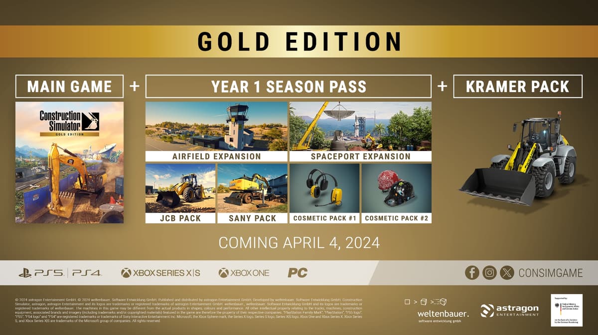 Picture of Construction Simulator – Gold Edition