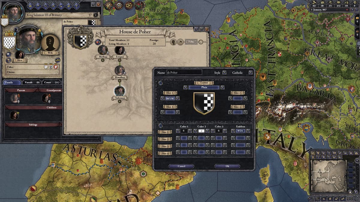 Picture of Crusader Kings II: Customization Pack (DLC)