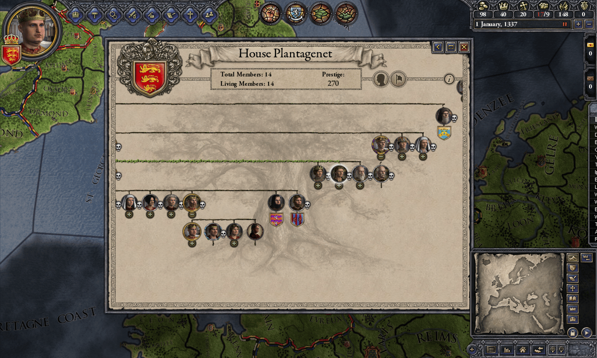 Picture of Crusader Kings II: Dynasty Shield Pack