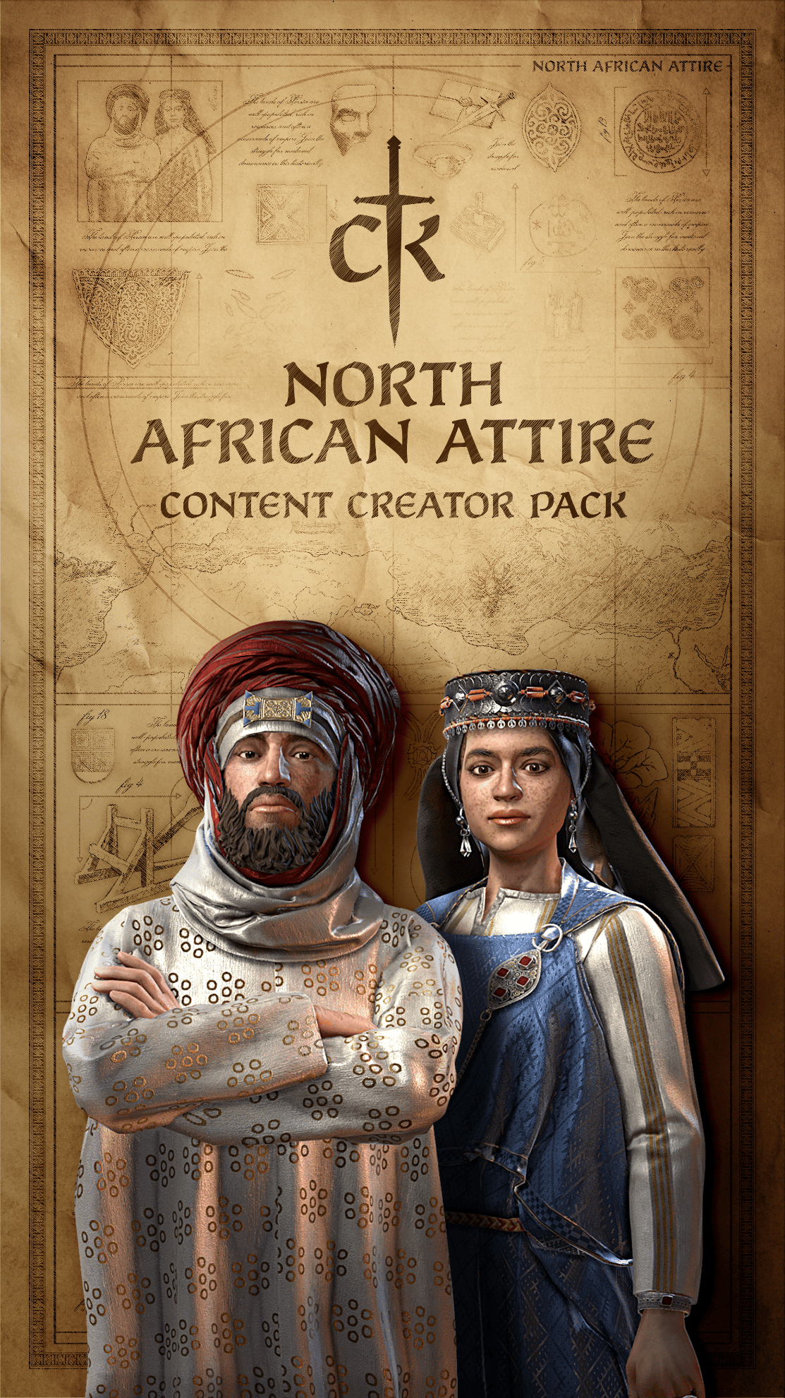 Crusader Kings III - Content Creator Pack: North African Attire