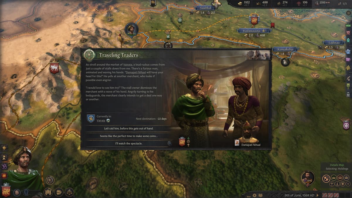 Picture of Crusader Kings III: Wandering Nobles