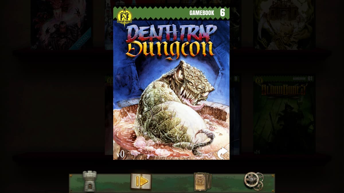 Picture of Deathtrap Dungeon (Fighting Fantasy Classics)