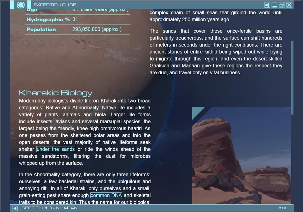 Picture of Deserts of Kharak Expedition Guide