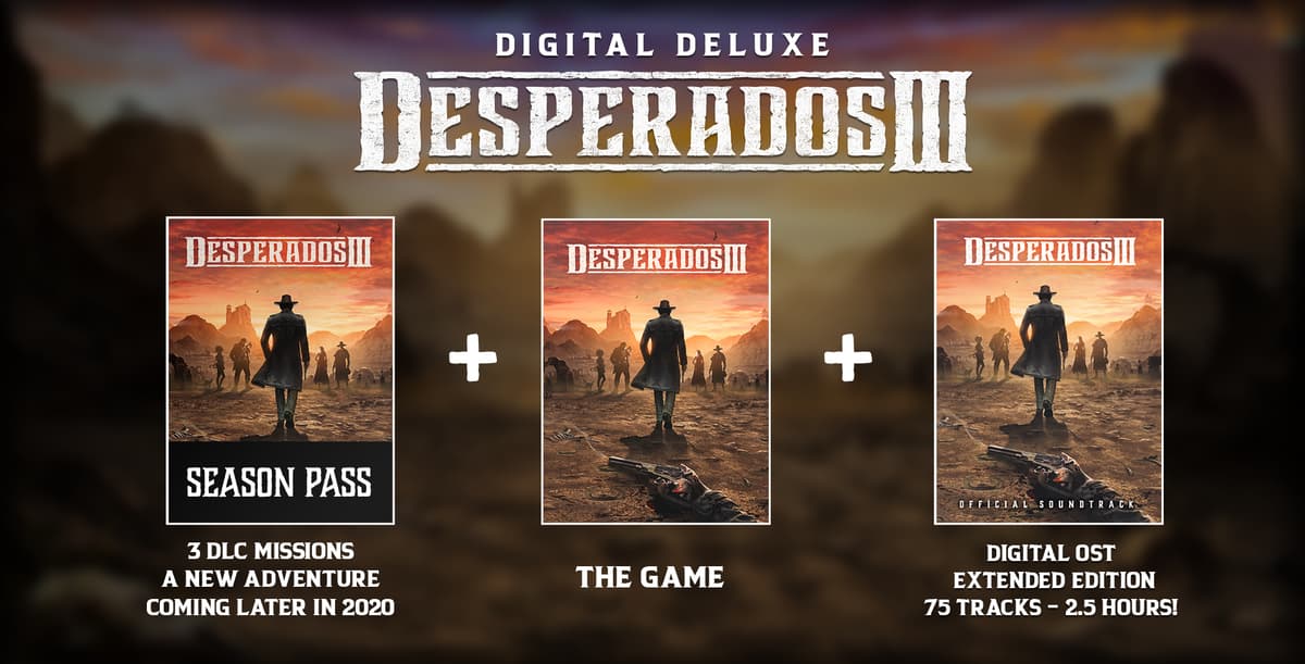 Picture of Desperados III Digital Deluxe Edition