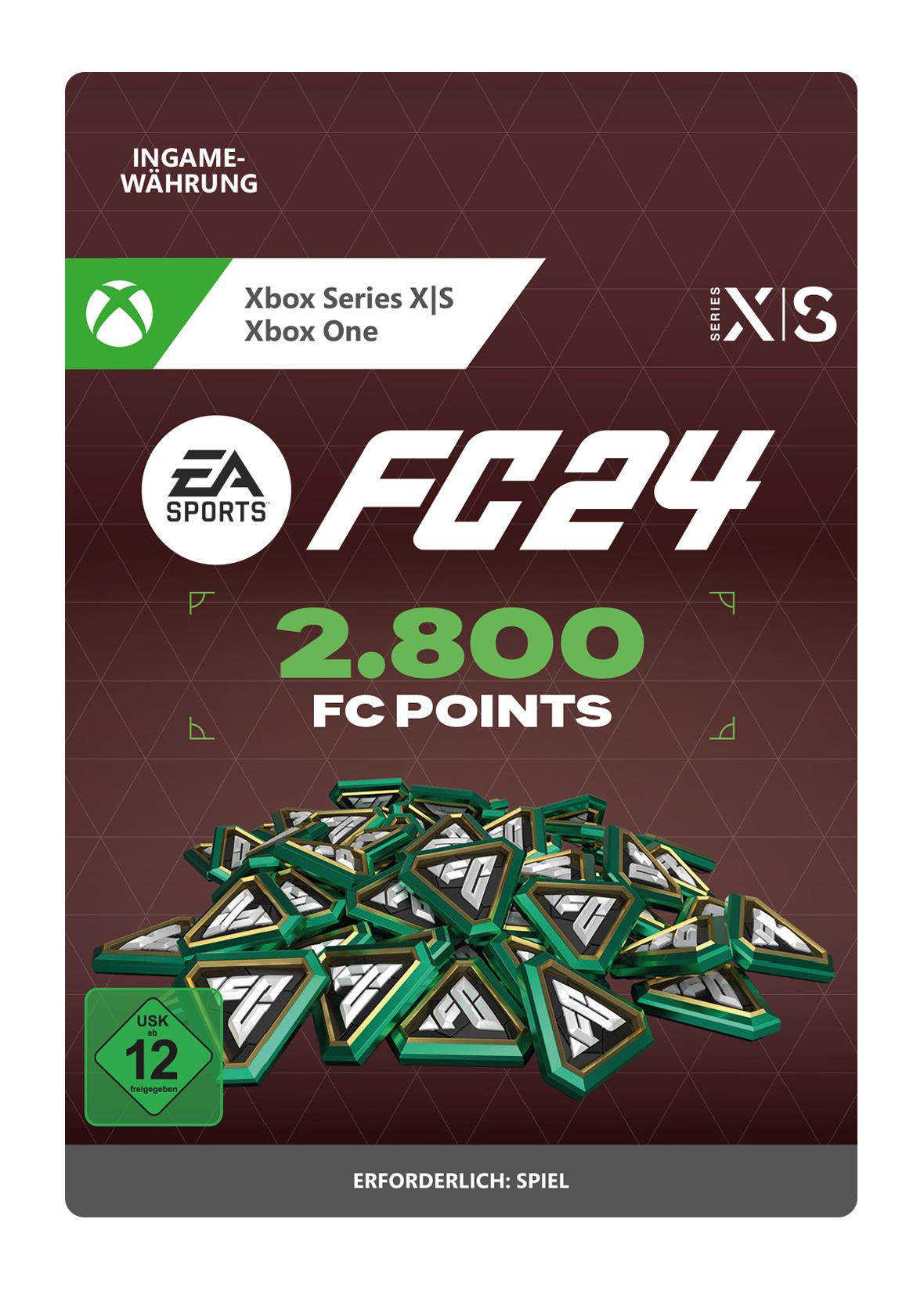 EA SPORTS FC 24 - 2800 FC Points - Xbox Series X/Xbox One