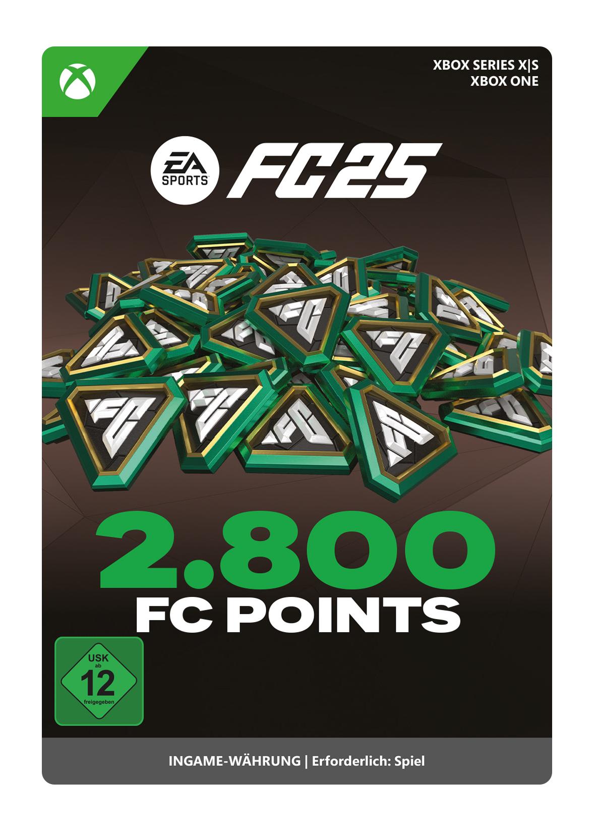 EA Sports FC 25 - FC Points 2800 - Xbox Series X|S/Xbox One