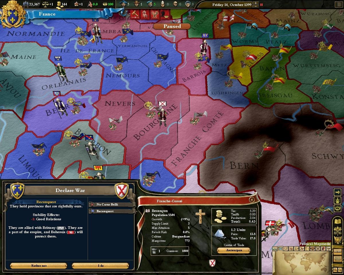 Picture of Europa Universalis III: Heir to the Throne