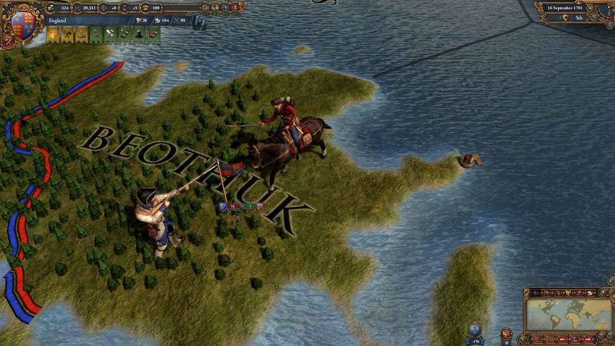 Picture of Europa Universalis IV: Colonial British and French Unit Pack