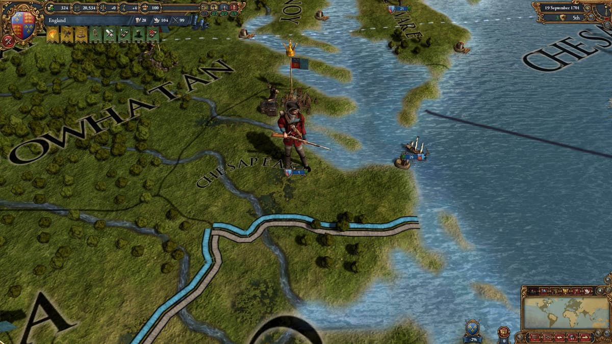 Picture of Europa Universalis IV: Colonial British and French Unit Pack