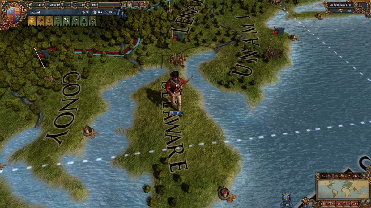 Picture of Europa Universalis IV: Colonial British and French Unit Pack