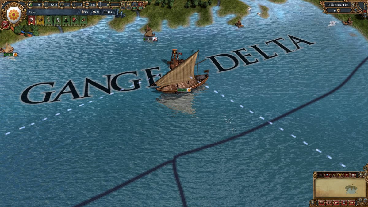 Picture of Europa Universalis IV: Indian Ships Unit Pack