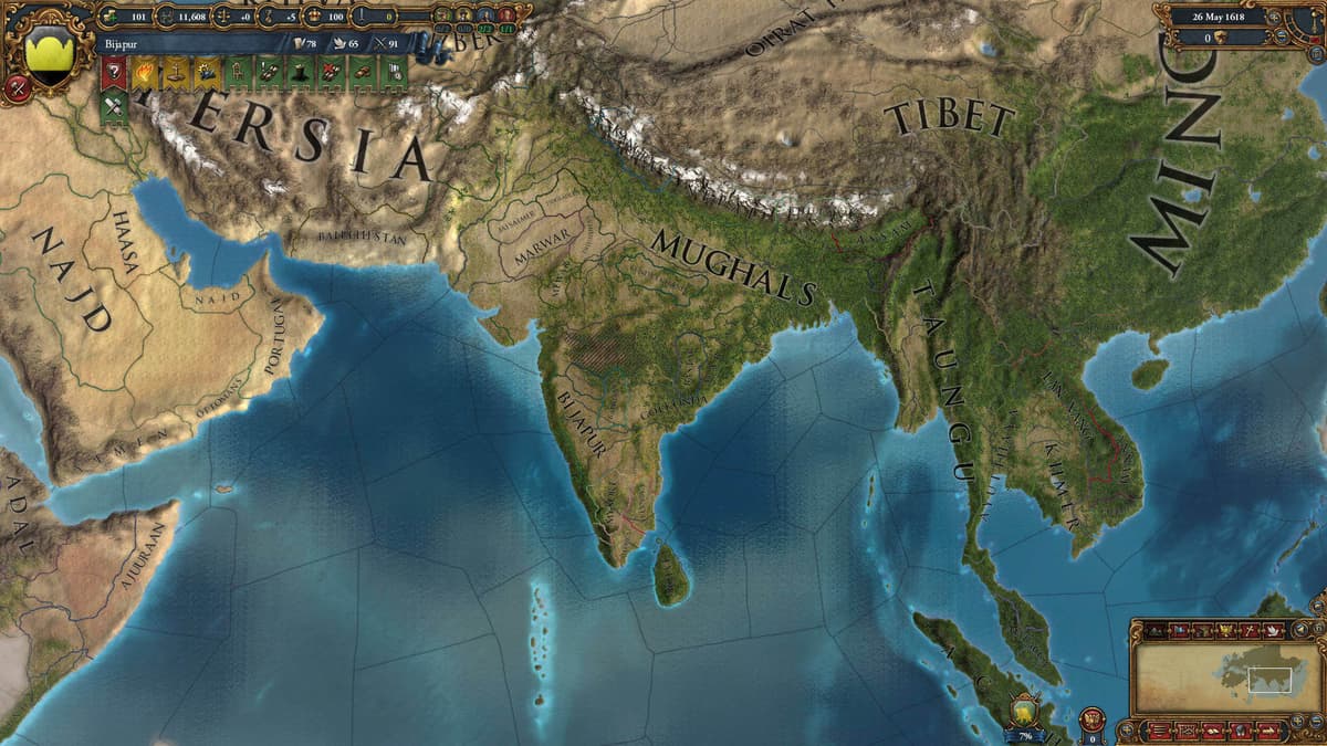Picture of Europa Universalis IV: Indian Subcontinent Unit Pack
