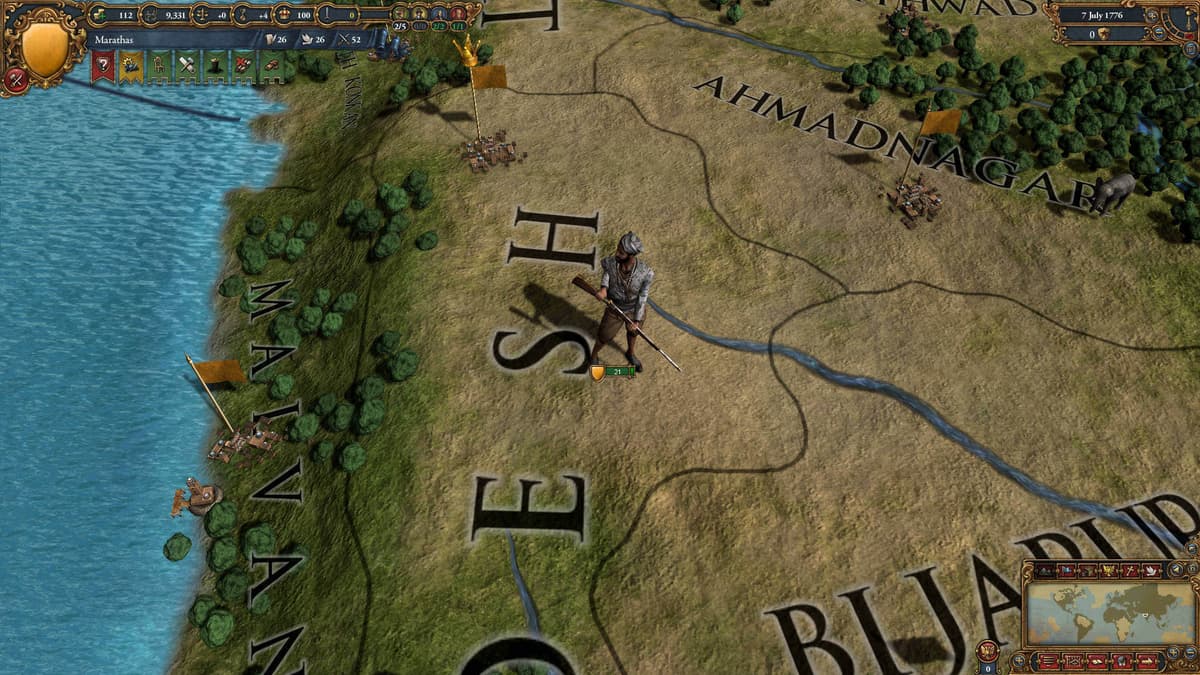 Picture of Europa Universalis IV: Indian Subcontinent Unit Pack