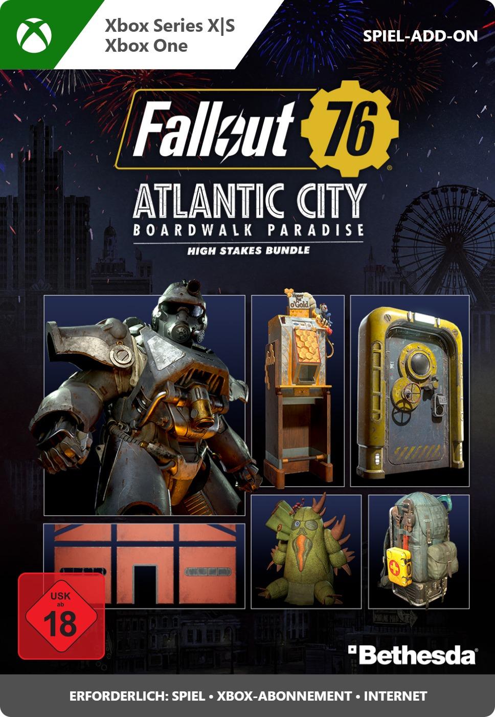Fallout 76: Atlantic City High Stakes Bundle - Xbox Series X|S/Xbox One