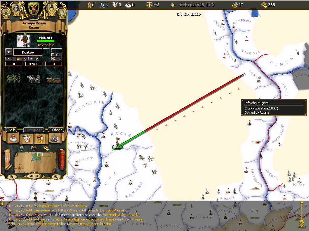 Picture of For The Glory: A Europa Universalis Game