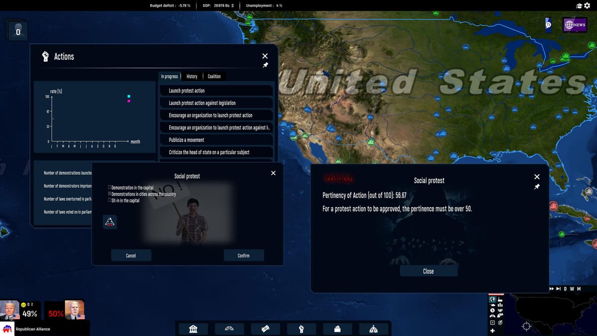 Picture of God'n Spy Add-on - Geo-Political Simulator 5