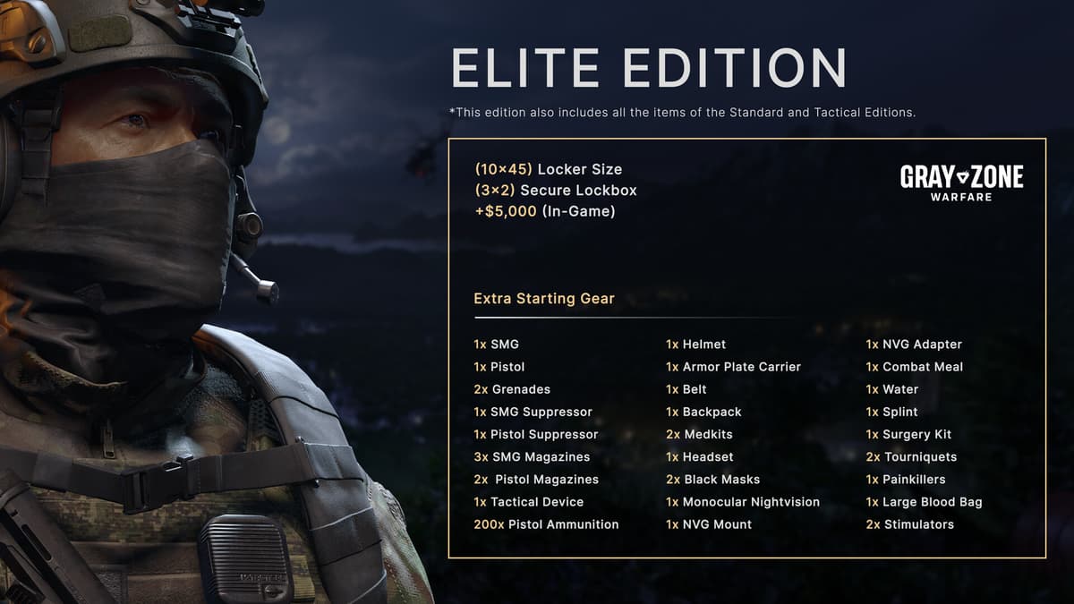 Picture of Gray Zone Warfare - Elite Edition Upgrade