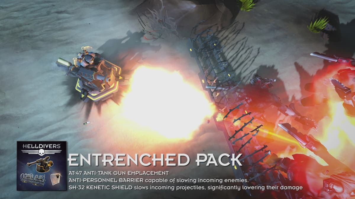 Picture of HELLDIVERS™ Entrenched Pack