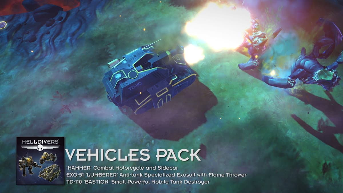 Picture of HELLDIVERS™ Vehicles Pack