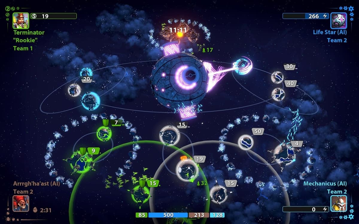 Picture of Planets under Attack
