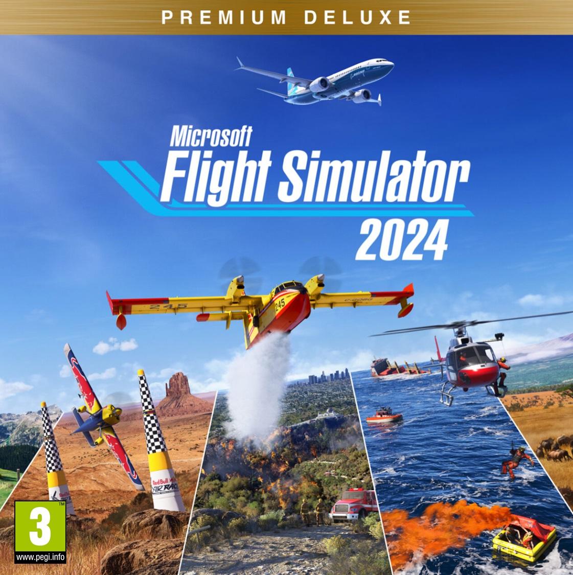 Microsoft Flight Simulator 2024 Premium Deluxe Edition - Xbox Series X|S/Win10