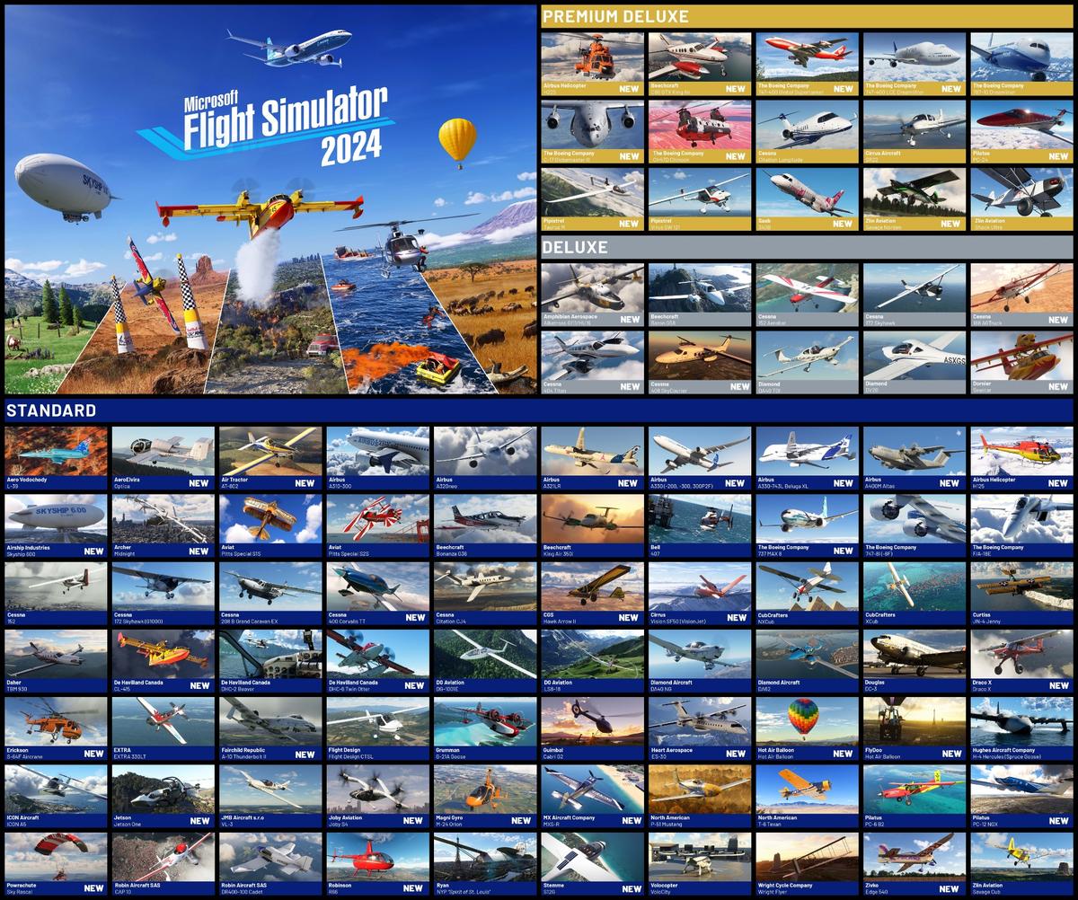 Picture of Microsoft Flight Simulator 2024 Standard Edition - Xbox Series X|S/Win10