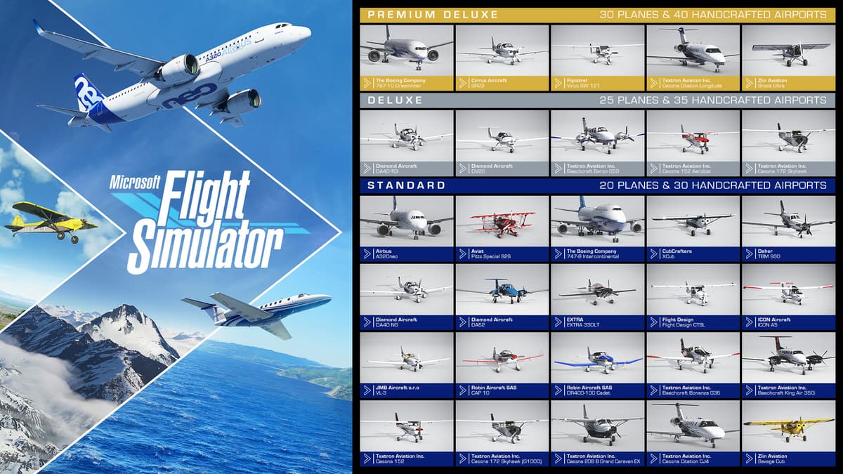 Picture of Microsoft Flight Simulator: Premium Deluxe Edition - Xbox Series X/Win10 - Game