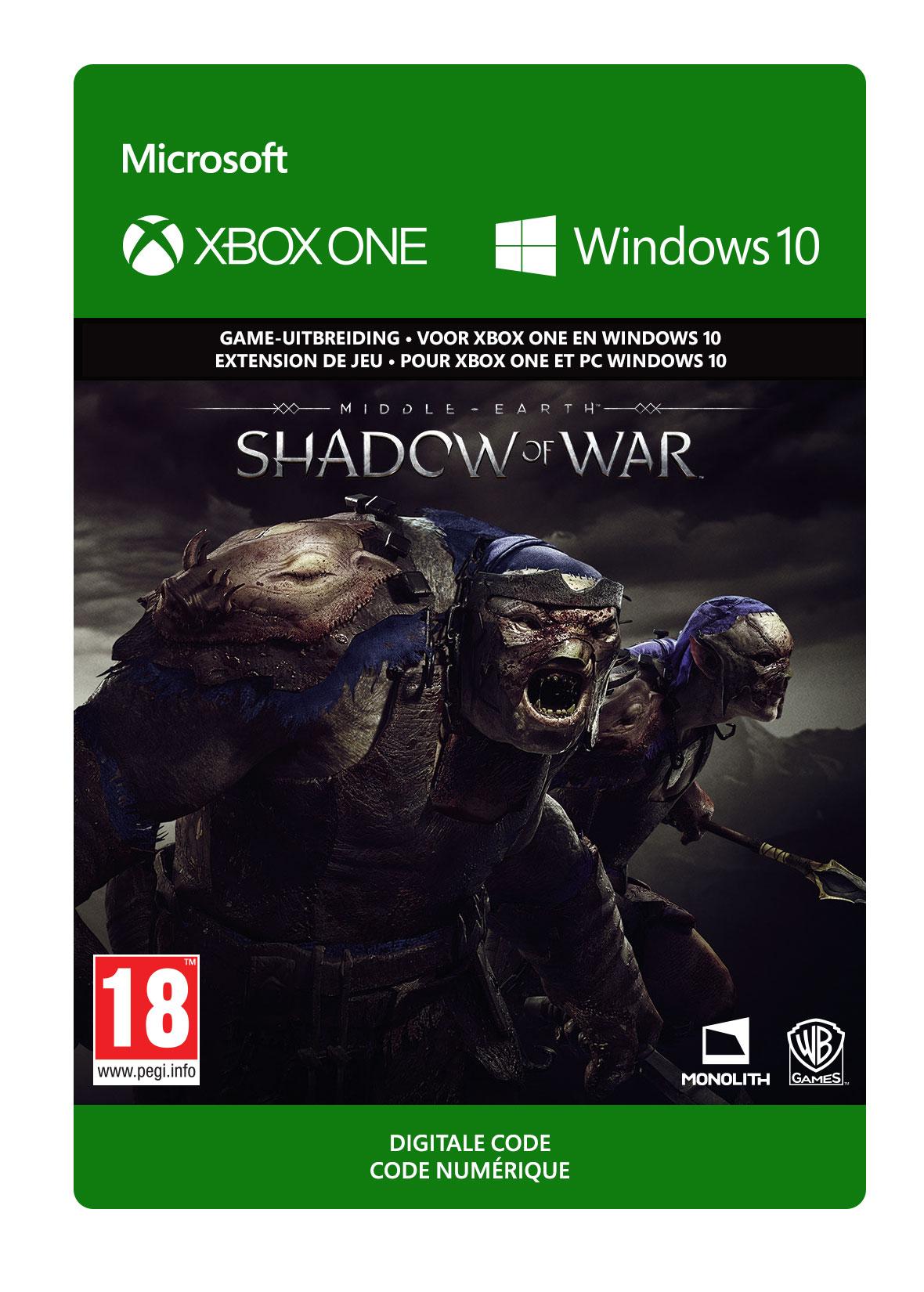 Middle-earth: Shadow of War - Slaughter Tribe Nemesis Expansion - Xbox One/Win 10