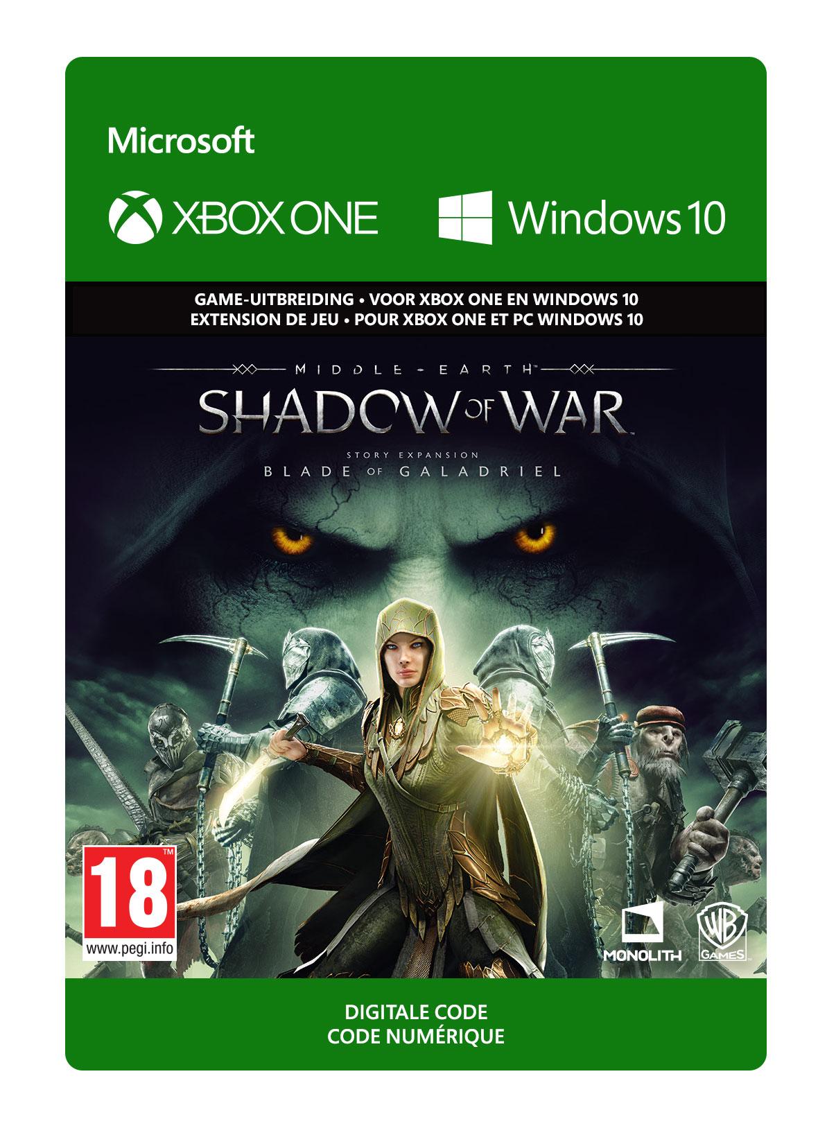 Middle-earth: Shadow of War - The Blade of Galadriel Story Expansion - Xbox One/Win 10