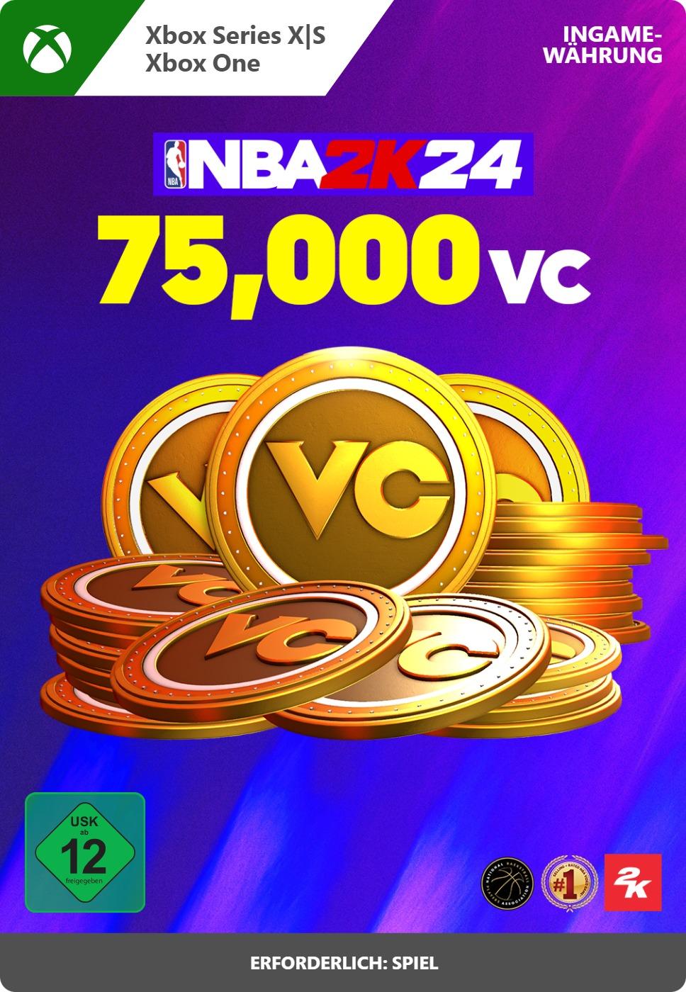 NBA 2K24: 75,000 VC - Xbox Series X/Xbox One