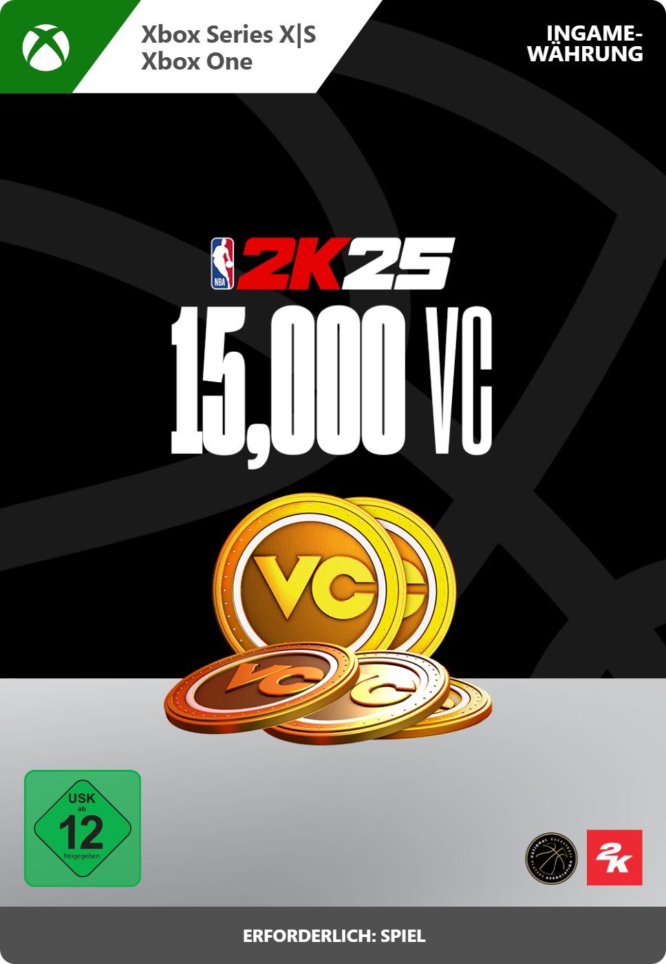 NBA 2K25: 15,000 Virtual Currency Pack - Xbox Series X|S/Xbox One