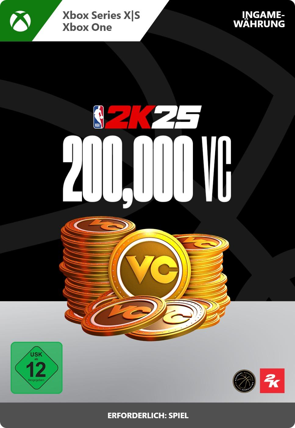 NBA 2K25: 200,000 Virtual Currency Pack - Xbox Series X|S/Xbox One