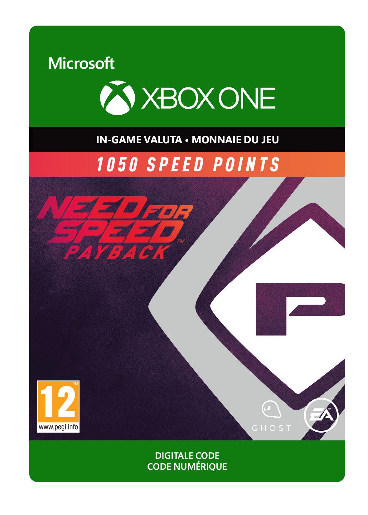 Need for Speed: 1050 Speed Points - Xbox One