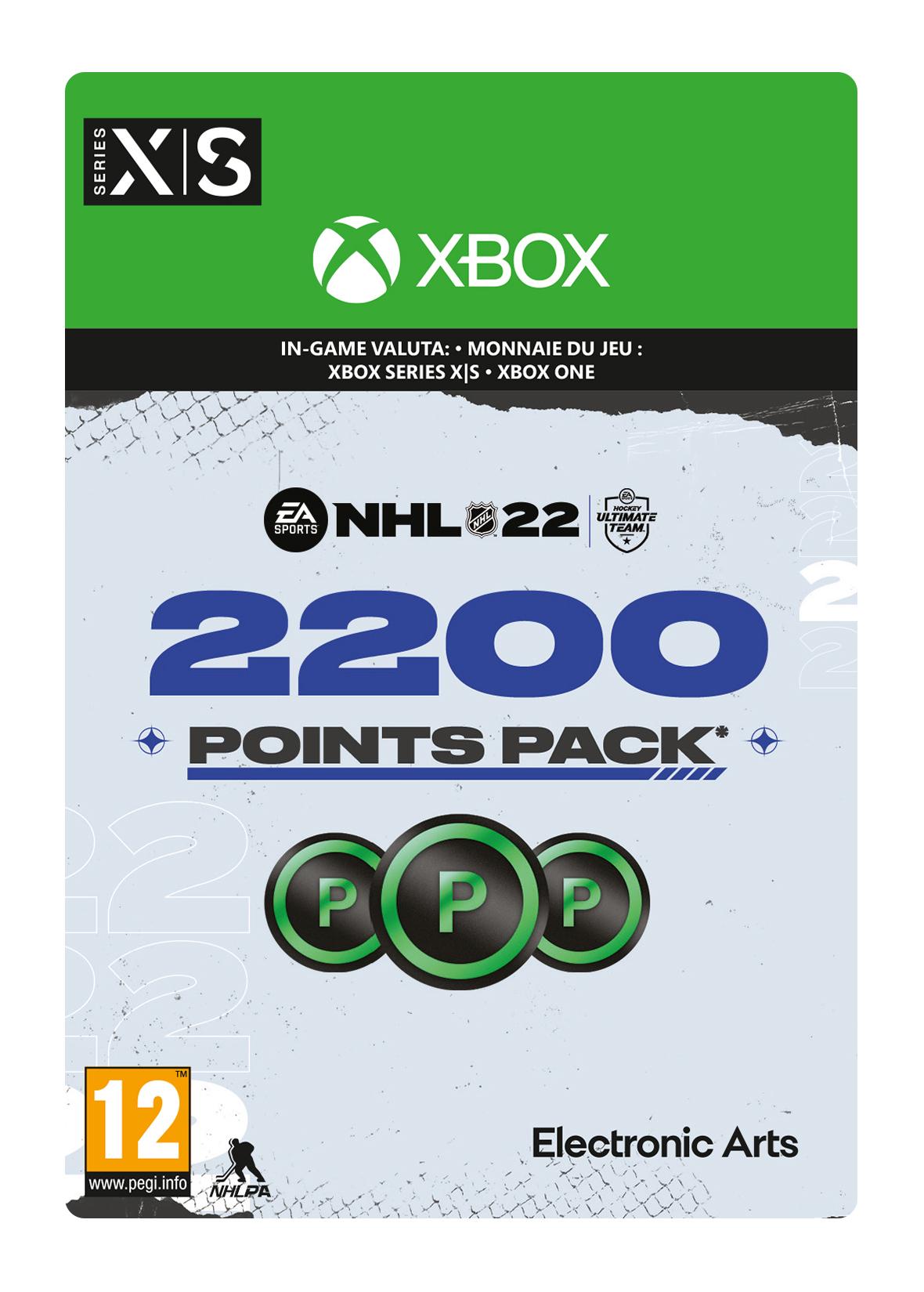 NHL 22: 2200 Points - Xbox Series X|S/Xbox One