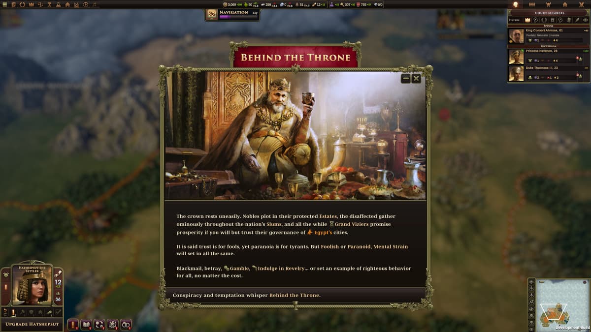 Picture of Old World - Behind the Throne