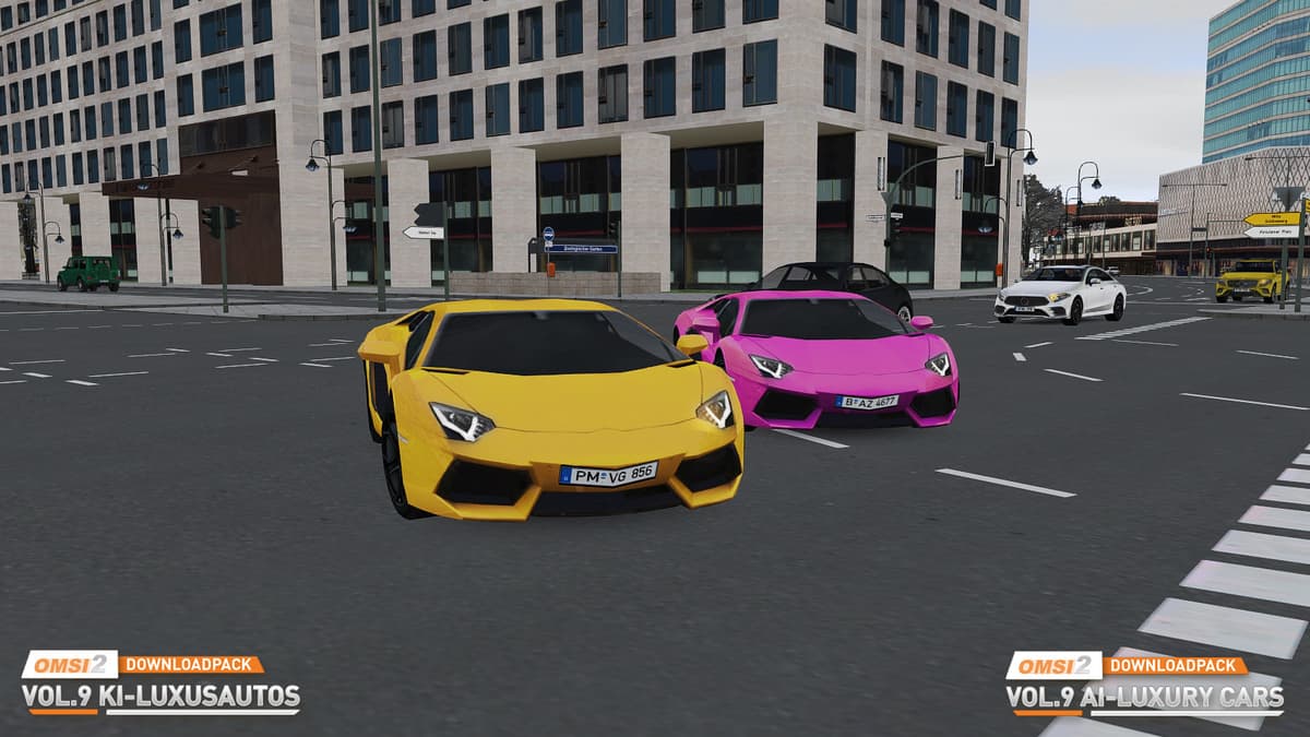 Picture of OMSI 2 Add-on Downloadpack Vol. 9 – KI-Luxusautos