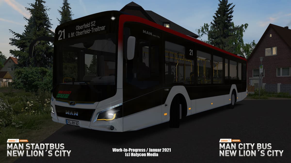 Picture of OMSI 2 Add-on MAN Stadtbus New Lion's City