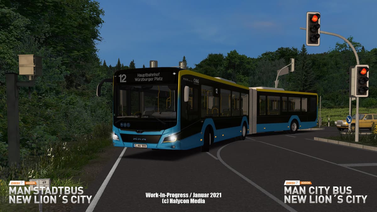 Picture of OMSI 2 Add-on MAN Stadtbus New Lion's City