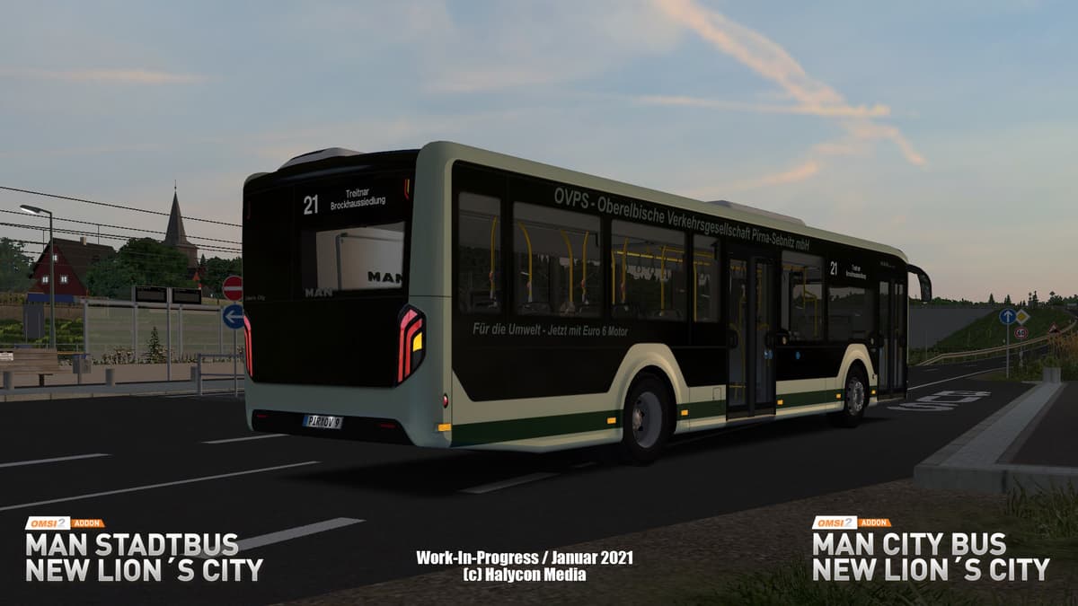 Picture of OMSI 2 Add-on MAN Stadtbus New Lion's City