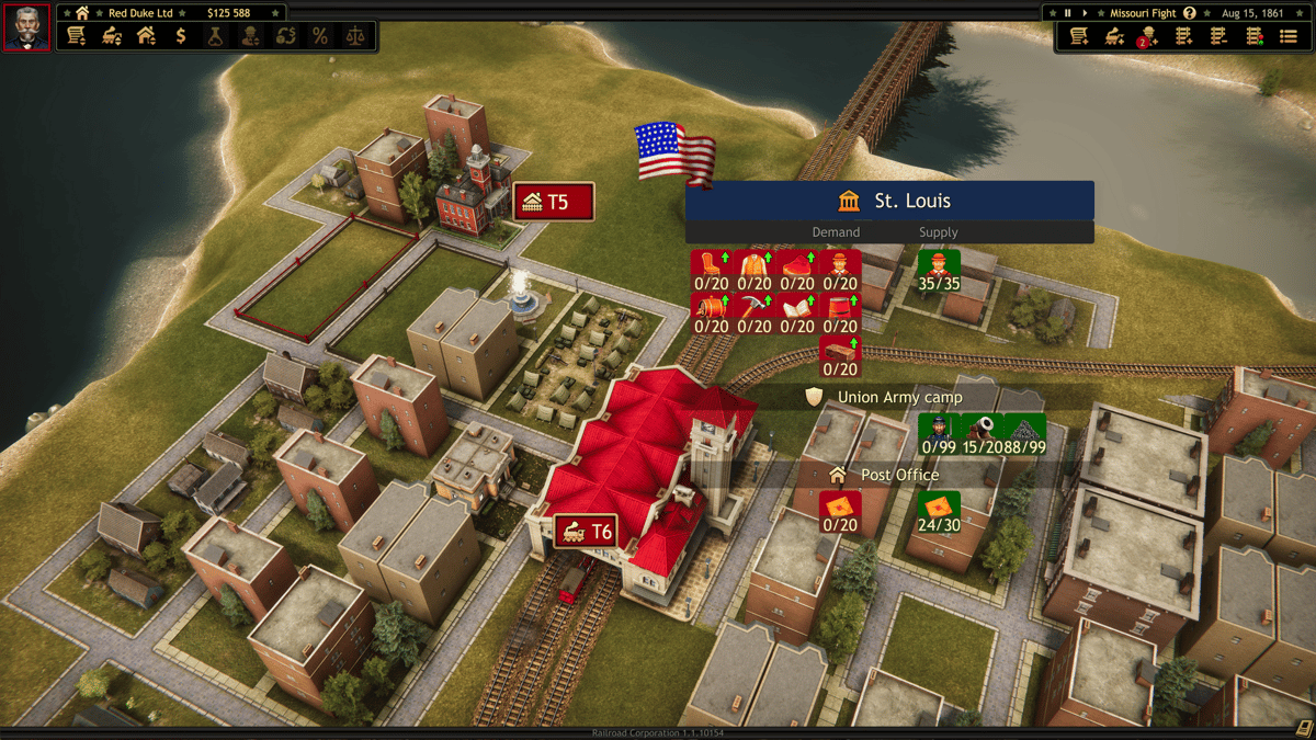 Picture of Railroad Corporation - Civil War