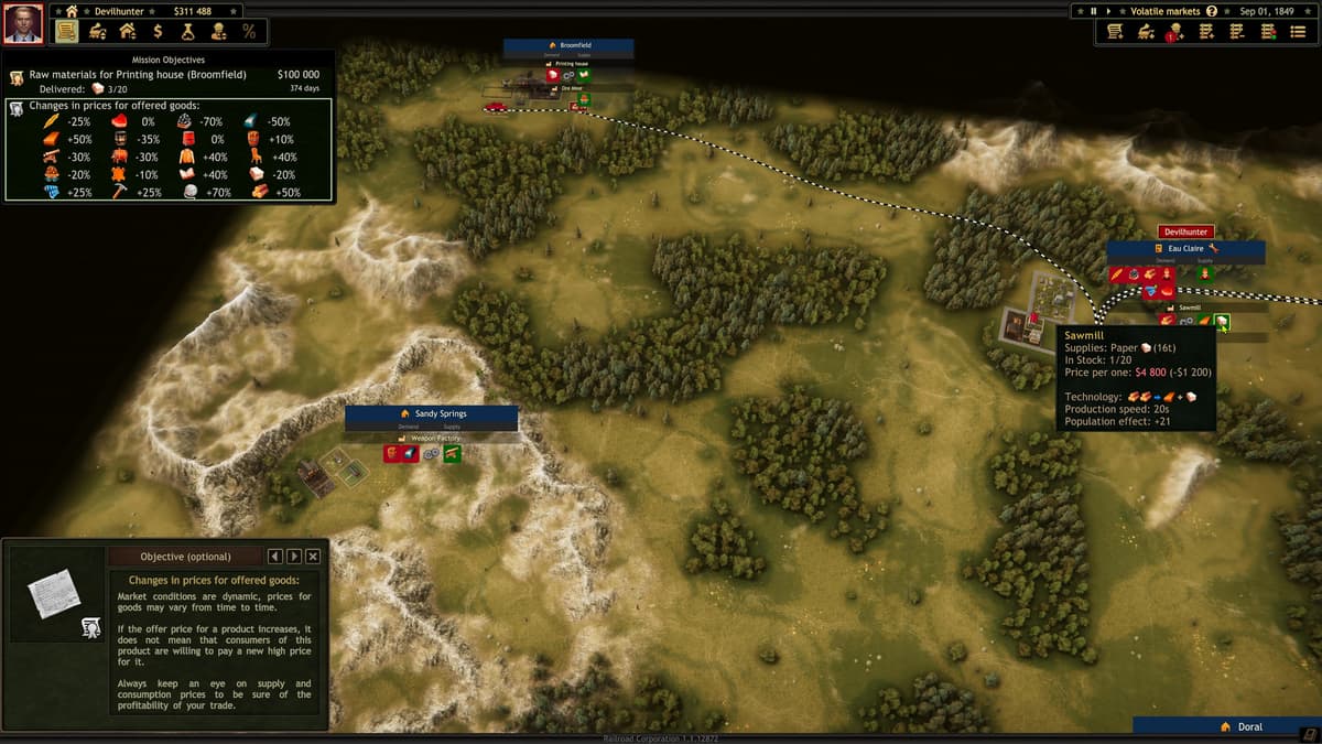 Picture of Railroad Corporation - Volatile Markets DLC