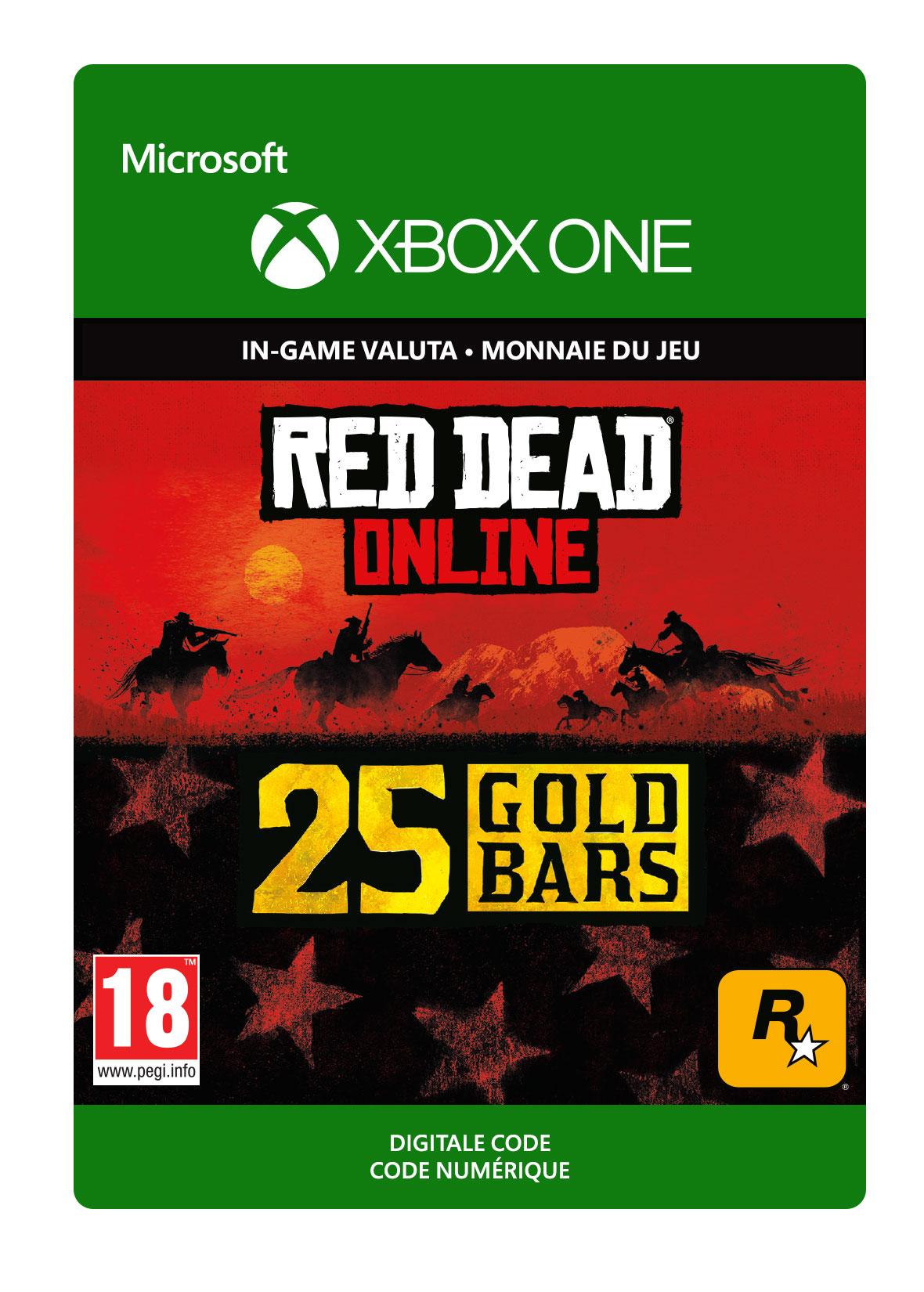 Red Dead Redemption 2: 25 Gold Bars - Xbox One
