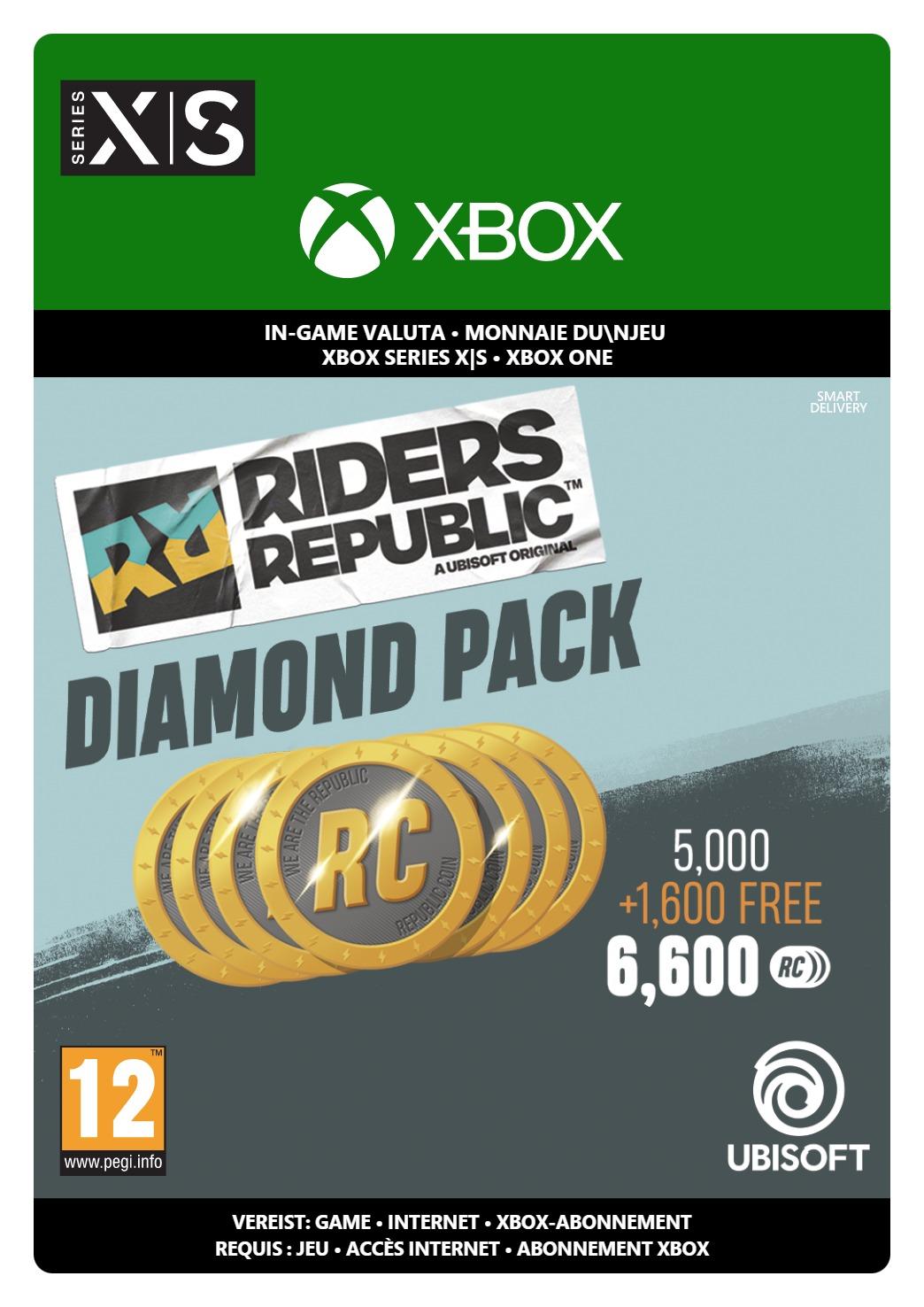 Riders Republic Coins Diamond Pack - 6,600 Credits - Xbox Series X|S/Xbox One