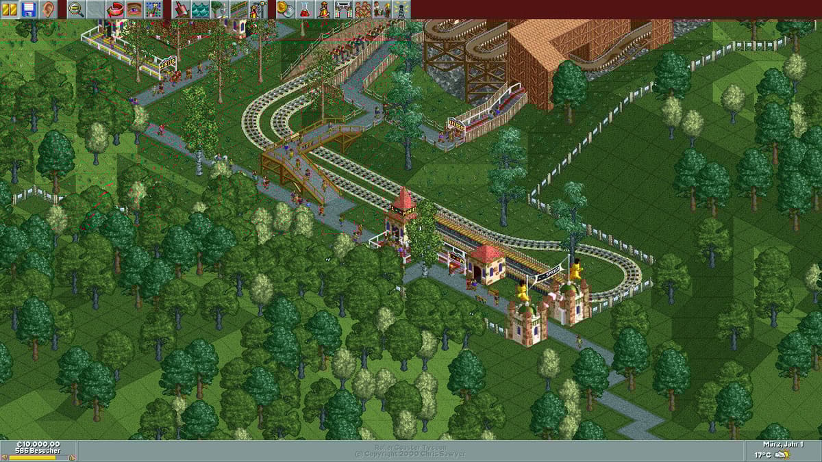 Picture of RollerCoaster Tycoon Deluxe