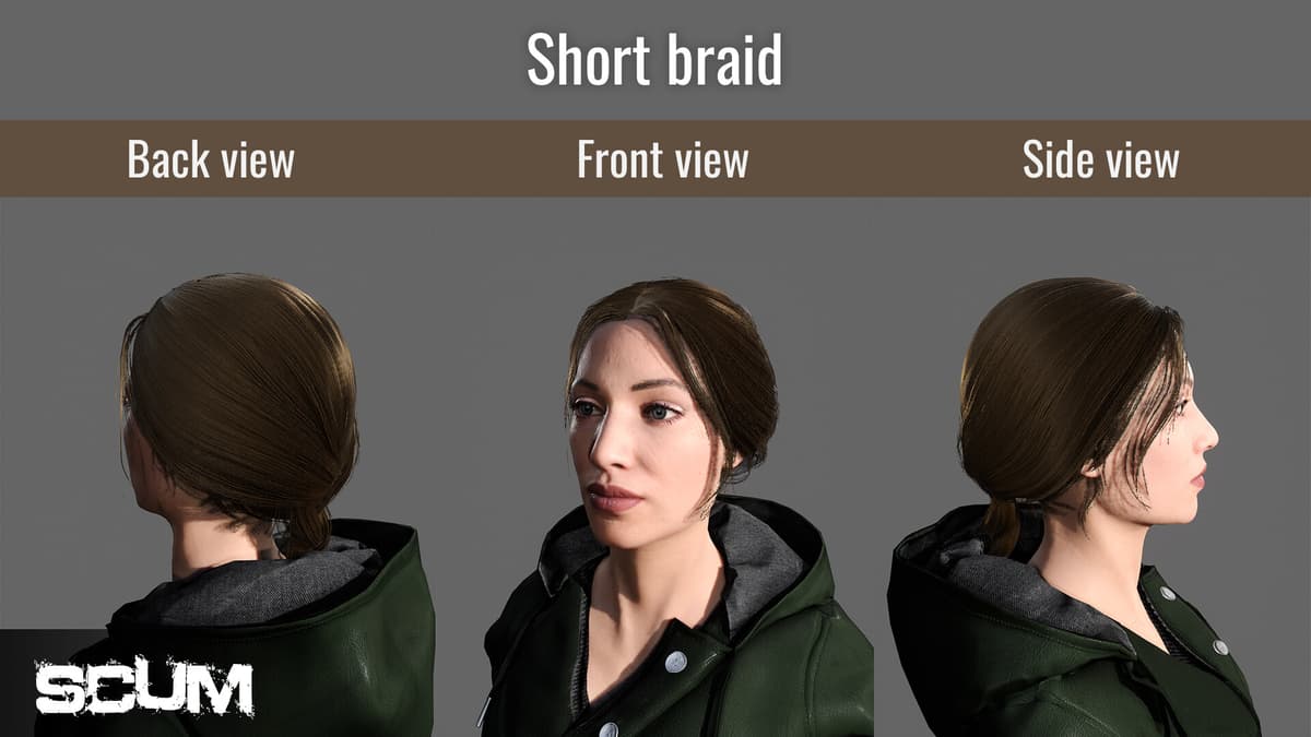 Picture of SCUM Female Hair Pack
