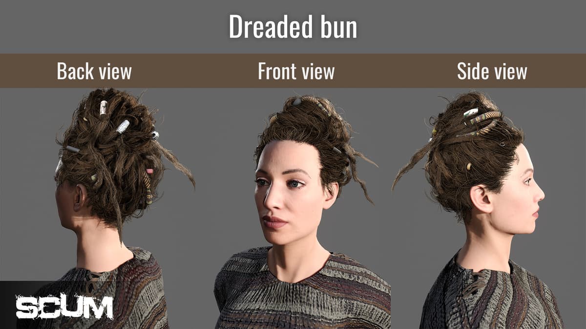 Picture of SCUM Female Hair Pack