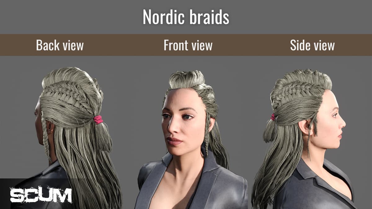 Picture of SCUM Female Hair Pack
