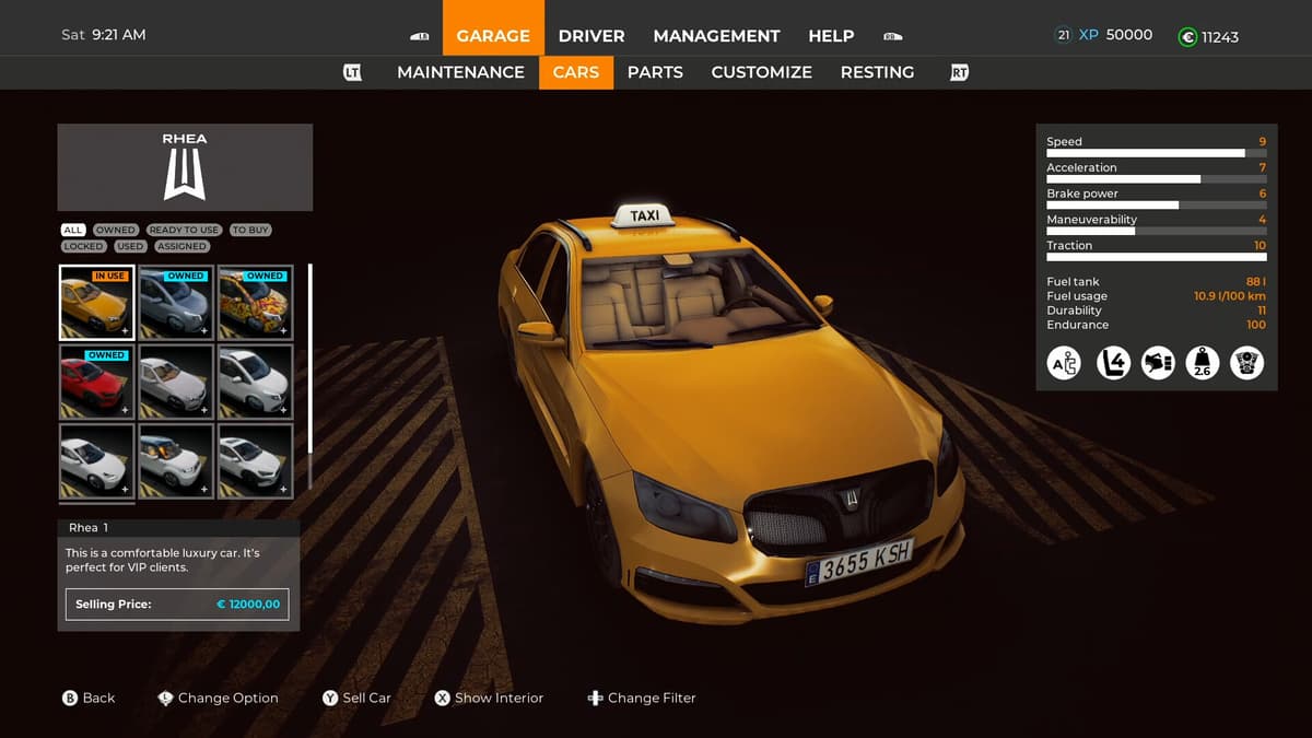 Picture of Taxi Life: A City Driving Simulator