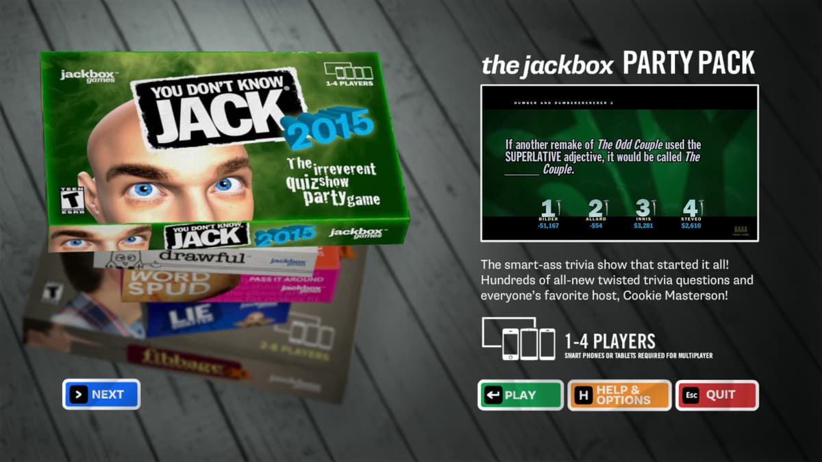 Picture of The Jackbox Party Pack - Xbox One